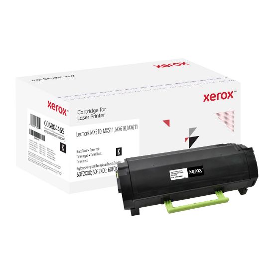 Image de Toner Noir Everyday™ de Xerox compatible avec Lexmark 60F2X00/60F2X0E/60F0XA0, Grande capacité (006R04465)