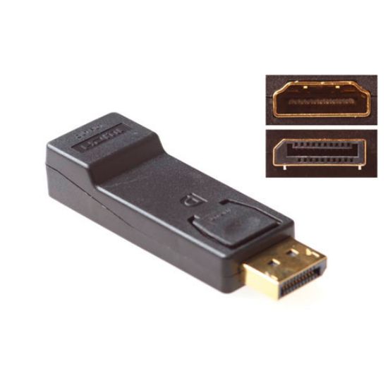 Image de ACT changeur de genre de câble DisplayPort HDMI Noir (AB3985)