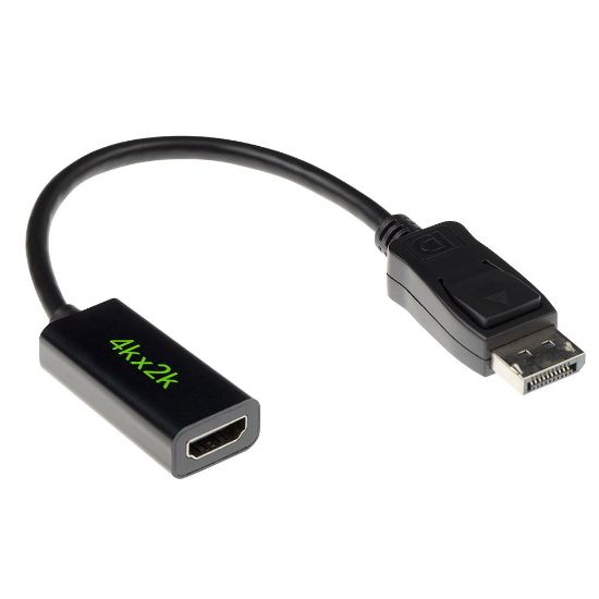 Image de ACT câble vidéo et adaptateur 0,15 m DisplayPort HDMI A Noir (AK3994)