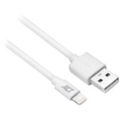 Image de ACT câble Lightning 1 m Blanc (AC3011)