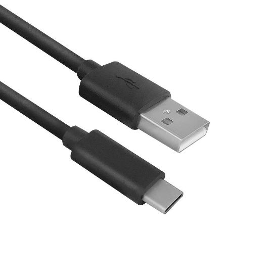 Image de ACT câble USB USB 2.0 1 m USB C USB A Noir (AC7350)