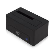 Image de ACT Station d'accueil de disques de stockage USB 3.2 Gen 1 (3.1 Gen 1) Type-A Noir (AC1500)