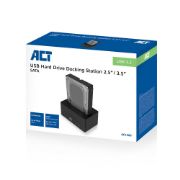 Image de ACT Station d'accueil de disques de stockage USB 3.2 Gen 1 (3.1 Gen 1) Type-A Noir (AC1500)