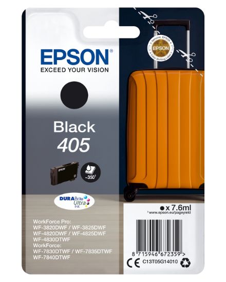 Image de Epson Singlepack Black 405 DURABrite Ultra Ink (C13T05G14020)