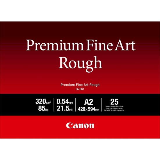 Image de Canon Papier A2 beaux-arts texturé Premium FA-RG1, 25 feuilles (4562C005)