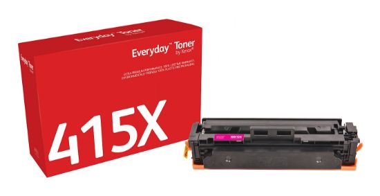 Image de Toner Everyday™ _OEM_NAME_ Magenta de Xerox compatible avec HP 415X (W2033X), Grande capacité (006R04191)