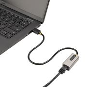 Image de StarTech.com Adaptateur Réseau USB 3.0 à Gigabit Ethernet - 10/100/1000 Mbps, USB à RJ45, Adaptateur USB 3.0 à LAN, Adaptateur USB 3.0 Ethernet (GbE), Câble de Raccordement de ... (USB31000S2)