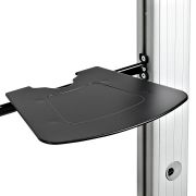 Image de StarTech.com support pour téléviseur 152,4 cm (60") Noir, Argent (STNDMTVDUO)