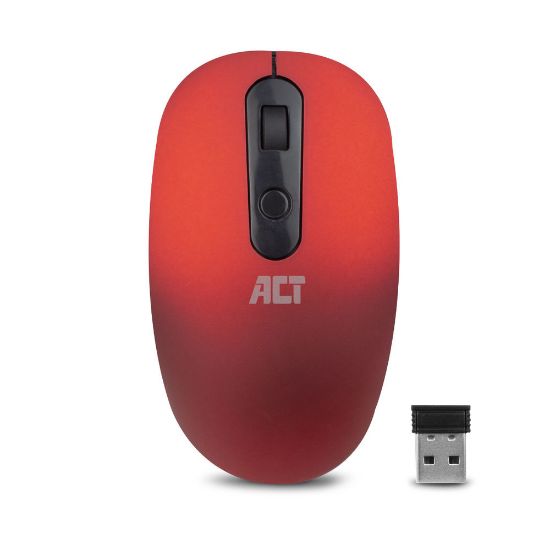 Image de ACT souris Bureau Ambidextre RF sans fil IR LED 1200 DPI (AC5115)
