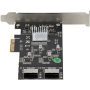 Image de StarTech.com Carte Contrôleur SATA PCIe 8 ports - Carte Extension SATA PCI Express 6Gbps avec 4 Contrôleurs Hôte - Carte SATA PCIe - PCI-e x4 Gen 2 vers SATA III - SA ... (8P6G-PCIE-SATA-CARD)