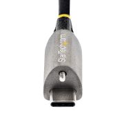 Image de StarTech.com Câble USB-C de 1m, Verrouillage de la Vis Supérieure, USB 10Gbps, 100W (5A) Power Delivery, 8K 60Hz/4K 144Hz DP Alt Mode, Certifié USB-IF - Compatible Thunderb ... (USB31CCTLKV1M)