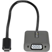 Image de StarTech.com Adaptateur USB C vers VGA - Dongle Adaptateur USB-C 1080p vers VGA - Convertisseur USB-C (DP Alt Mode) vers Écrans/Affichages VGA - Comp. Thunderbolt 3 - Câble Int ... (CDP2VGAEC)