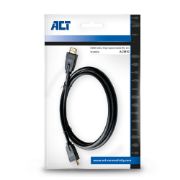 Image de ACT câble HDMI 2 m HDMI Type A (Standard) Noir (AC3810)