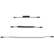 Image de StarTech.com Câble USB-C vers Lightning de 50cm - Adaptateur USB C vers Lightning Noir Certifié Mfi, Gaine Durable en TPE - Câble USB Type-C vers Lightning - Chargeur USB- ... (RUSB2CLT50CMBC)