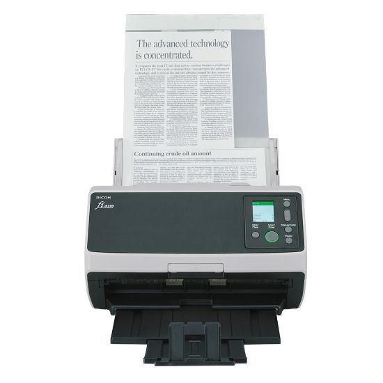 Image de Ricoh fi-8190 Numériseur chargeur automatique de documents (adf) + chargeur manuel 600 x 600 DPI A4 Noir, Gris (PA03810-B001)