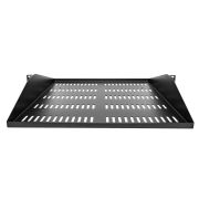 Image de StarTech.com Étagère Rack 19 pouces 2U - Plateau Rackable Universel Ventilé - Étagère Baie de Brassage - Étagère Cantilever Rack 19" - Capacité 91kg - Rangement Rack ... (SHELF-2U-20-CENTER-V)