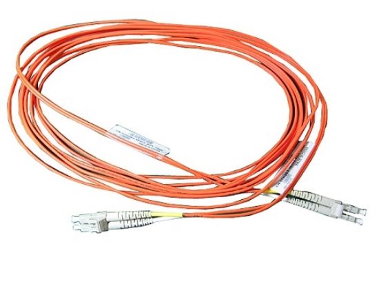 Image de DELL câble InfiniBand et à fibres optiques 5 m LC Orange, Blanc (470-AAYU)