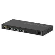 Image de NETGEAR M4250-10G2F Géré L2/L3 Gigabit Ethernet (10/100/1000) Connexion Ethernet, supportant l'alimentation via ce port (PoE) 1U Noir (GSM4212P-100EUS)