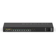Image de NETGEAR M4250-10G2F Géré L2/L3 Gigabit Ethernet (10/100/1000) Connexion Ethernet, supportant l'alimentation via ce port (PoE) 1U Noir (GSM4212P-100EUS)