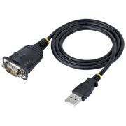 Image de StarTech.com Adaptateur USB vers Série de 1m - Convertisseur DB9 Mâle vers USB - Adaptateur USB RS232, Prolific IC - Convertisseur RS232 vers USB pour PLC/Imprimante/Sca ... (1P3FP-USB-SERIAL)