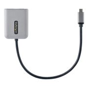 Image de StarTech.com Adaptateur USB-C vers Double HDMI, Hub USB Type-C Multi-Moniteur MST, Double Écran HDMI 4K 60Hz pour Ordinateur Portable Extender / Splitter, HDR, Câble Intégré ... (MST14CD122HD)