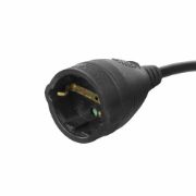 Image de ACT câble électrique Noir 10 m Prise d'alimentation type F (AC2470)