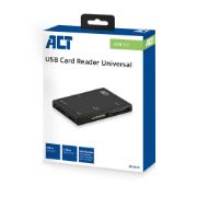 Image de ACT lecteur de carte mémoire USB 3.2 Gen 1 (3.1 Gen 1) Type-A Noir (AC6370)