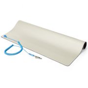 Image de StarTech.com Tapis Antistatique ESD - Tapis de Bureau ESD Universel - Sous-couche pour Réparation d'Appareils Électroniques - Tapis de Travail avec Câble de Mise à la ... (LG-ANTI-STATIC-MAT)