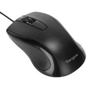 Image de Targus souris Bureau Ambidextre USB Type-A Optique 1000 DPI (AMU81AMGL)