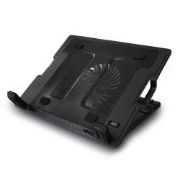 Image de ACT système de refroidissement pour ordinateurs portables 43,9 cm (17.3") 1000 tr/min Noir (AC8110)