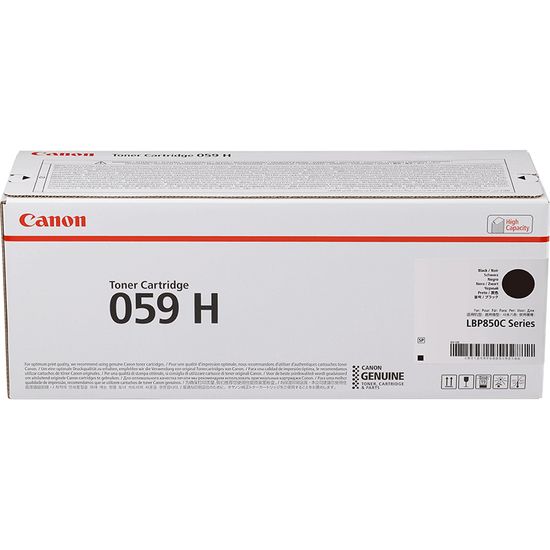 Image de Canon 059H BK Cartouche de toner 1 pièce(s) Original Noir (3627C001)