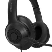Image de Targus casque Avec fil Arceau Appels/Musique USB Type-A Noir (AEH102GL)