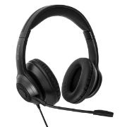 Image de Targus casque Avec fil Arceau Appels/Musique USB Type-A Noir (AEH102GL)