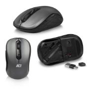 Image de ACT clavier Souris incluse Universel RF sans fil QWERTY US International Noir (AC5710)