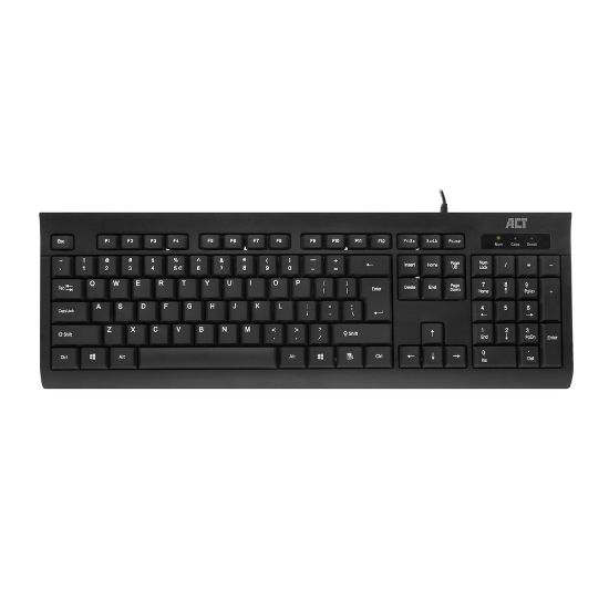 Image de ACT Clavier professionnel USB (Qwerty/US layout) (AC5410)