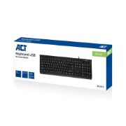 Image de ACT Clavier professionnel USB (Qwerty/US layout) (AC5410)