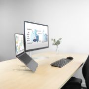 Image de ACT Support de livres Supports de Laptop Gris 39,6 cm (15.6") (AC8120)