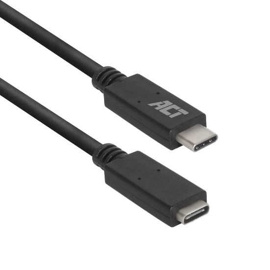 Image de ACT câble USB USB 3.2 Gen 1 (3.1 Gen 1) 2 m USB C Noir (AC7412)