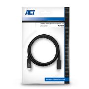 Image de ACT câble USB USB 3.2 Gen 1 (3.1 Gen 1) 2 m USB C Noir (AC7412)