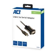 Image de ACT câble Série Noir 1,5 m USB Type-C DB-9 (AC6002)