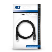 Image de ACT câble USB USB 3.2 Gen 1 (3.1 Gen 1) 1 m USB C Noir (AC7401)