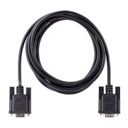 Image de StarTech.com Câble Série RS232 Null Modem de 3m - Cordon DB9 Mâle Femelle - Câble Série Croisé avec Blindage Al-Mylar - Port série COM, Compatible avec les Appareils ... (9FMNM-3M-RS232-CABLE)