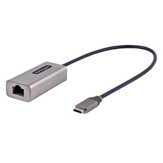 Image de StarTech.com Adaptateur USB-C vers Ethernet, Adaptateur Réseau USB 3.0 vers Gigabit Ethernet - 10/100/1000 Mbps, Adaptateur Ethernet USB-C vers RJ45 (GbE), Câble de Connexion d ... (US1GC30B2)