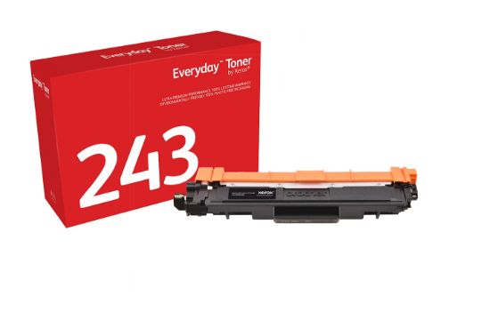 Image de Toner Noir Everyday™ de Xerox compatible avec Brother TN-243BK, Grande capacité (006R04580)