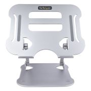 Image de StarTech.com Support de Bureau pour Ordinateur Portable - Support Ergonomique Pliable pour PC Portable - Socle/Pupitre/Réhausseur Incliné pour PC portable, Supporte Jusq ... (ADJ-LAPTOP-RISER)