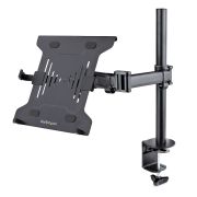 Image de StarTech.com Support de Bureau pour Ordinateur Portable - Support PC Portable (4,5kg) - Support de Bureau pour Écran/Moniteur jusqu'à 34" (8kg) - Support Bureau VESA ... (A-LAPTOP-DESK-MOUNT)