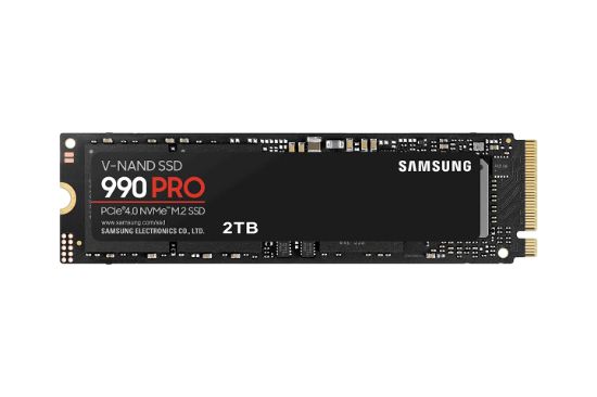 Image de Samsung 990 PRO 2 To M.2 PCI Express 4.0 NVMe V-NAND MLC (MZ-V9P2T0BW)