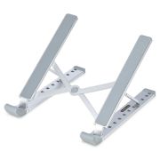Image de StarTech.com Support Pliable pour Ordinateur Portable - Support Ergonomique pour PC Portable Réglable en Hateur - Support Inclinable avec Cadre en Aluminium Ventilé Supp ... (LAPTOP-RISER-BAR)