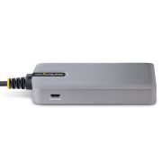 Image de StarTech.com Hub USB-C à 4 Ports - 4x USB-A, 5Gbps - Alimenté par Bus - Hub USB 3.0 avec Câble de 30 cm - Mini Hub USB Type-C - Hub USB de Bureau, USB C vers USB A (5G4AB-USB-C-HUB)
