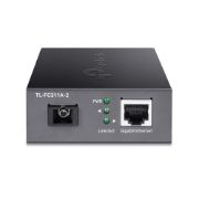 Image de TP-Link convertisseur de support réseau 1000 Mbit/s Monomode Noir (TL-FC311A-2)